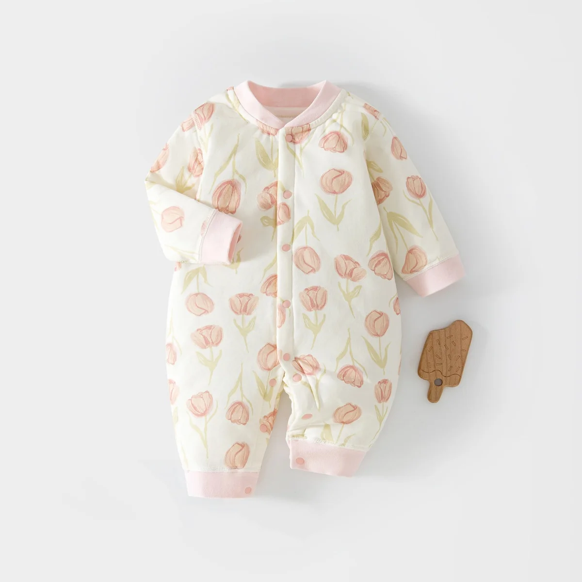 2026 Autumn Baby Newborn Bodys - Newborn Baby Girl Romper Floral 评论和价格