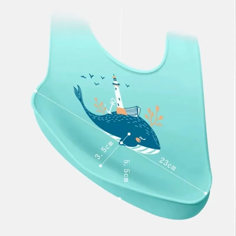PANGDUBE Baby Bibs Waterproof  - Waterproof Baby Bibs Silicone 评论和价格