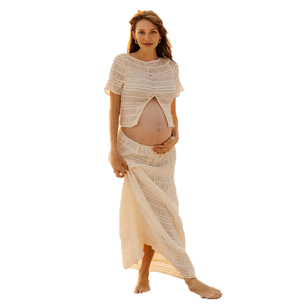 Maternity Photoshoot Outfit Cr - Maternity Wear 评论和价格