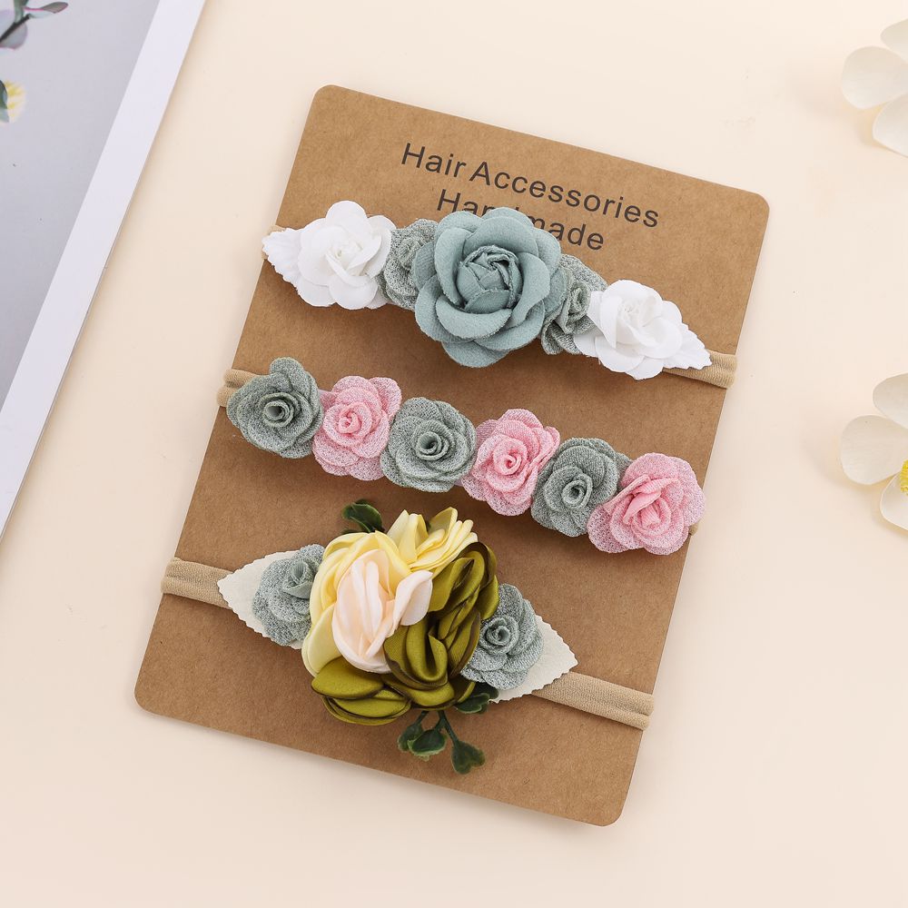 3pcs Baby Girl Headband Set Cu - Baby Gear 评论和价格