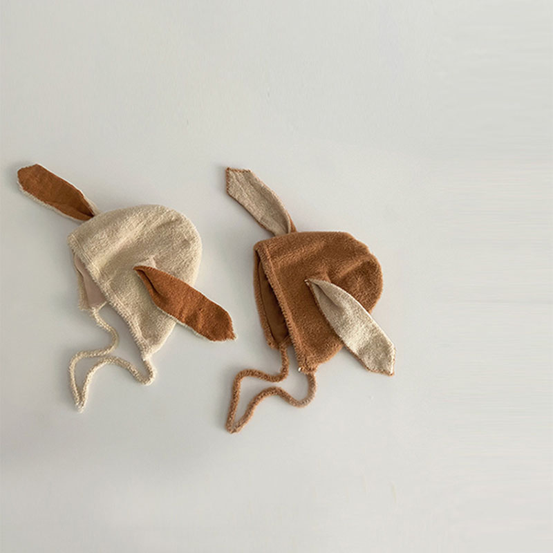 Winter Plush Baby Bunny Hat Wi - Infant Beanie Hat With Ears 评论和价格