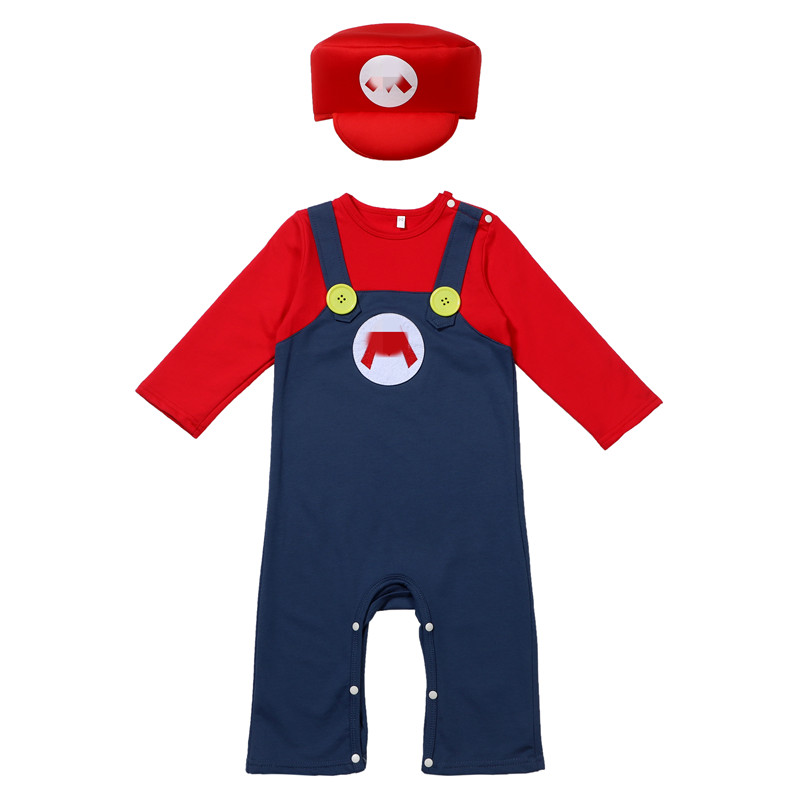 Baby Plumber Costume Red Green - Baby Clothes 评论和价格