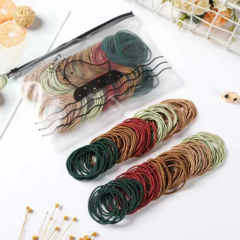 100pcs/lot Elastic Rubber Band - Baby Gear 评论和价格